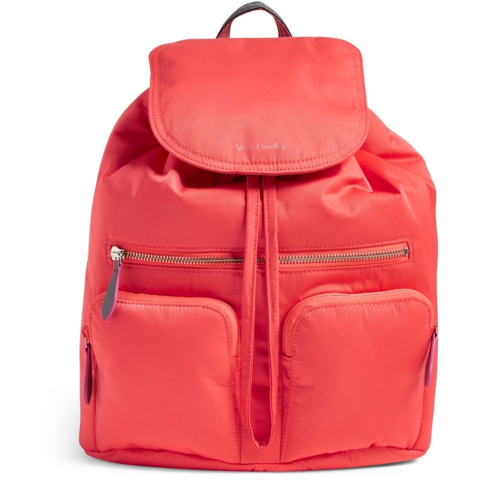 VERA BRADLEY CORAL MIDTOWN CARGO BACKPACK NEW